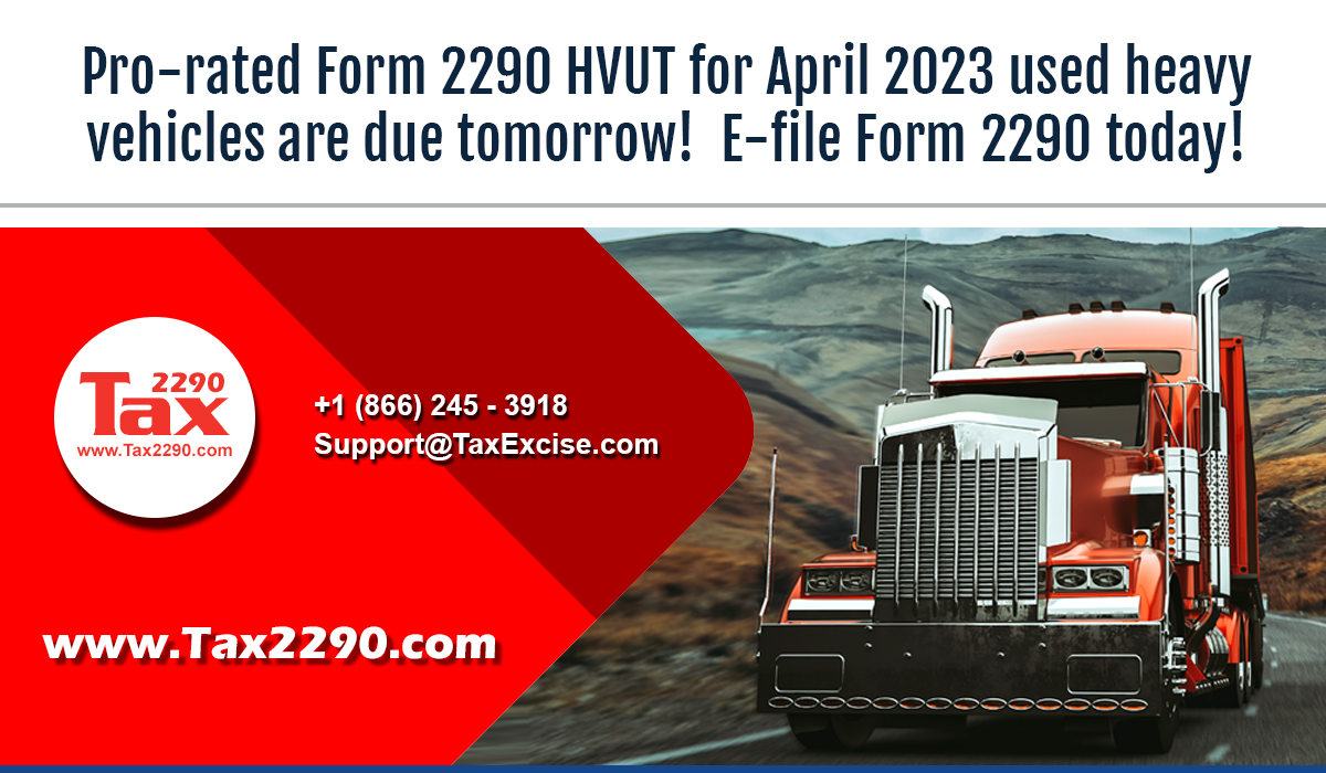 Form 2290 prefiling is open for the new tax season 2023 2024 Tax